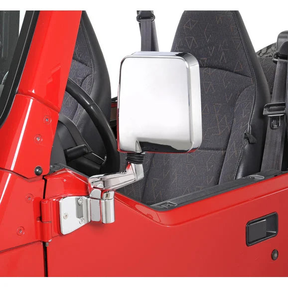 Load image into Gallery viewer, Rampage Products 7504 Mirrors in Chrome for 87-06 Jeep Wrangler YJ, TJ &amp; Unlimited
