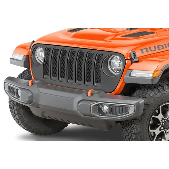 Load image into Gallery viewer, Mopar 82216097 Satin Black Grille for 20-23 Jeep Gladiator JT
