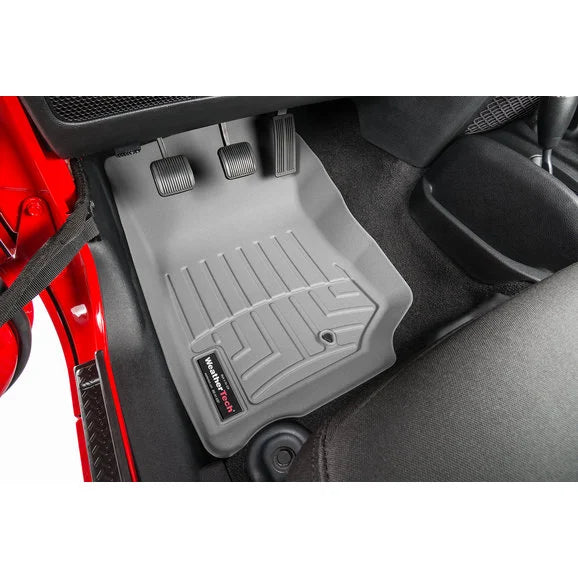 Load image into Gallery viewer, WeatherTech DigitalFit Front &amp; Rear FloorLiner for 07-13 Jeep Wrangler Unlimited JK
