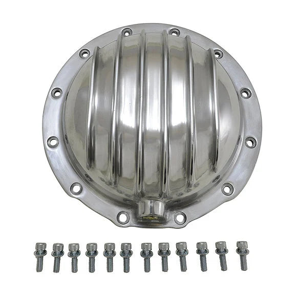 Yukon Gear & Axle YP C2-M20 Finned Polished Aluminum Replacement Differential Cover for AMC Model 20
