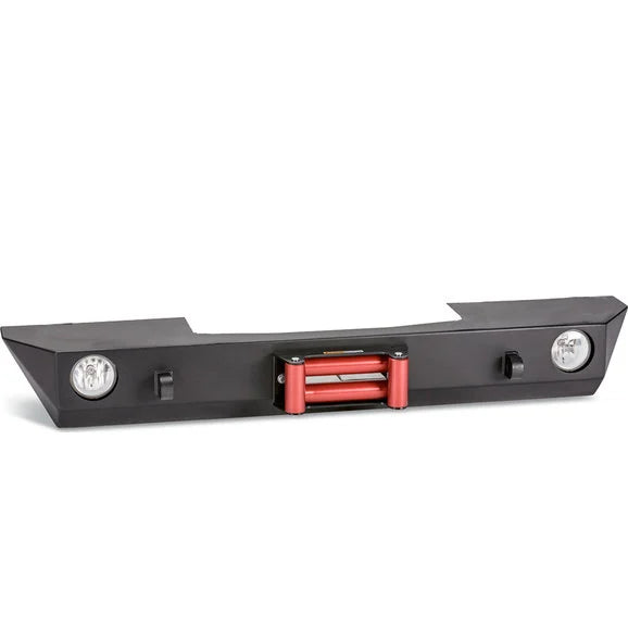 Warrior Products 598 Mid Width Front Winch Bumper for 07-18 Jeep Wrangler JK