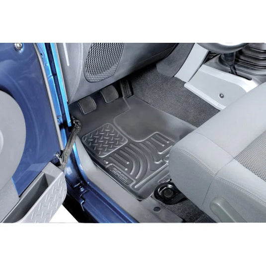 Husky Liners 18021 Front WeatherBeater Floor Liners for 07-13 Jeep Wrangler JK