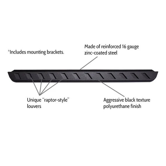 Go Rhino RB10 Running Boards for 07-18 Jeep Wrangler Unlimited JK