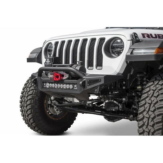 ADD Offroad F964902080103 Rock Fighter Front Winch Bumper for 18-24 Jeep Wrangler JL & Gladiator JT