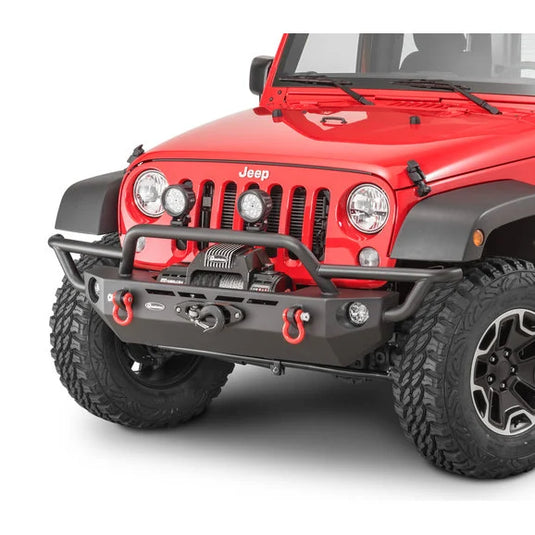 Quadratec QRC Front Winch Ready Bumper for 07-18 Jeep Wrangler JK