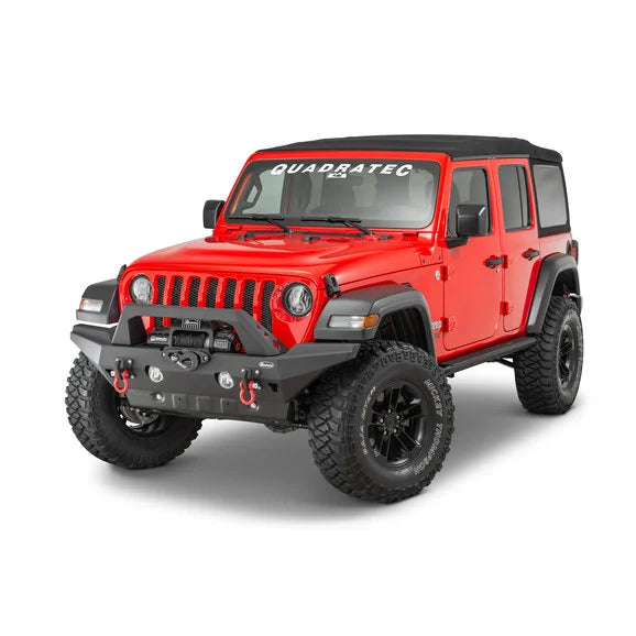 Load image into Gallery viewer, Quadratec Brute Strength™ Winch Bumper for 18-24 Jeep Wrangler JL &amp; Gladiator JT
