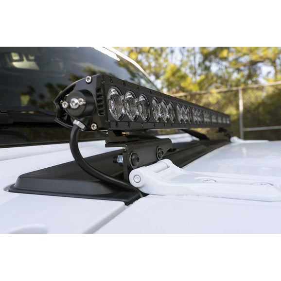 Load image into Gallery viewer, Rugged Ridge 11232.71 Cowl Light Bar Brackets for 18-24 Jeep Wrangler JL &amp; Gladiator JT
