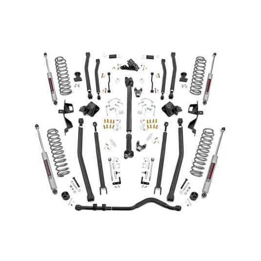 Rough Country 4in Long Arm Suspension Lift Kit for 18-23 Jeep Wrangler JL Unlimited