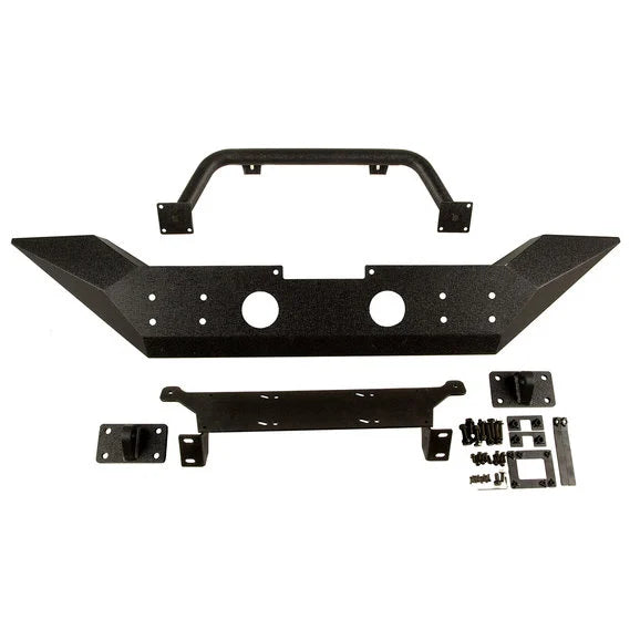 Load image into Gallery viewer, Rugged Ridge Spartan Front Bumper with High Clearance Ends &amp; Overrider for 07-18 Jeep Wrangler JK
