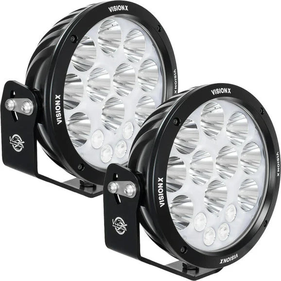 Load image into Gallery viewer, Vision X 1238216 Light Cannon ADV 8.7&quot; LED Light Pair
