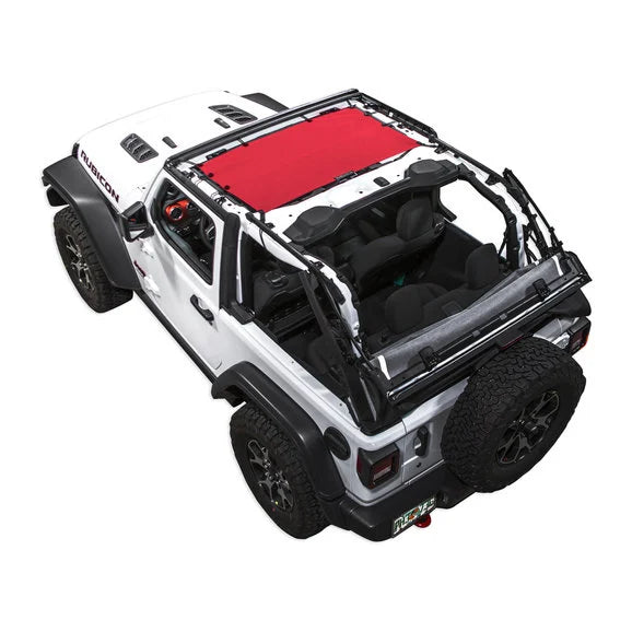 Load image into Gallery viewer, SpiderWebShade JLKini Top for 18-23 Jeep Wrangler JL 2-Door &amp; Unlimited
