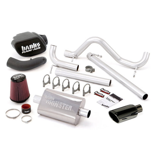 Banks Power Stinger Exhaust System for 07-11 Jeep Wrangler Unlimited JK 4 Door with 3.8L