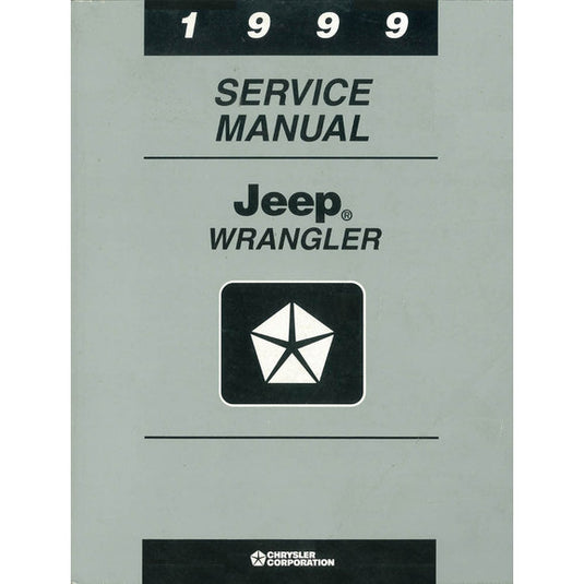 Bishko Automotive Literature Factory Authorized Technical Service Manuals for 87-04 Jeep Wrangler YJ & TJ