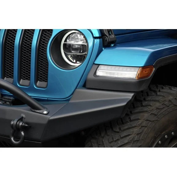 Load image into Gallery viewer, HyLine OffRoad Summit Modular Front Winch Bumper End Caps for 18-24 Jeep Wrangler JL &amp; Gladiator JT
