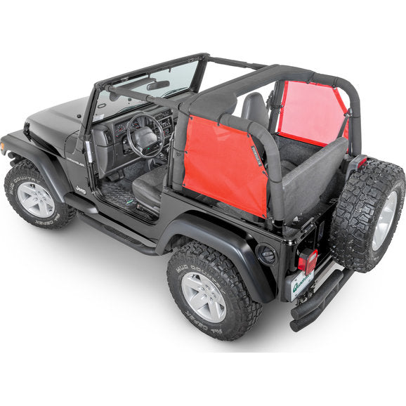 Load image into Gallery viewer, SpiderWebShade SpiderSides for 97-06 Jeep Wrangler TJ
