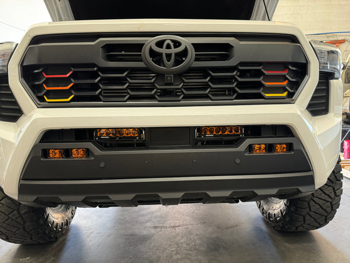 4th Gen Toyota Tacoma (2024+) LED Fog Light Kit - Amber Lens (series 11)