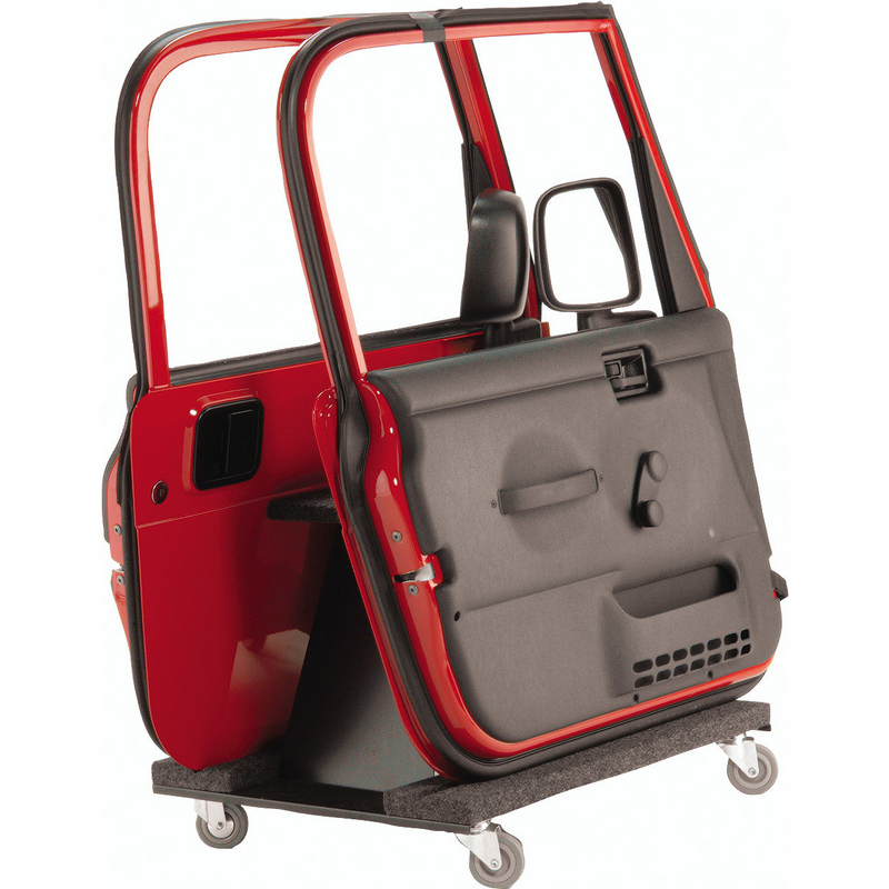Load image into Gallery viewer, Quadratec Deluxe Storage Cart for Half or Full Steel Doors
