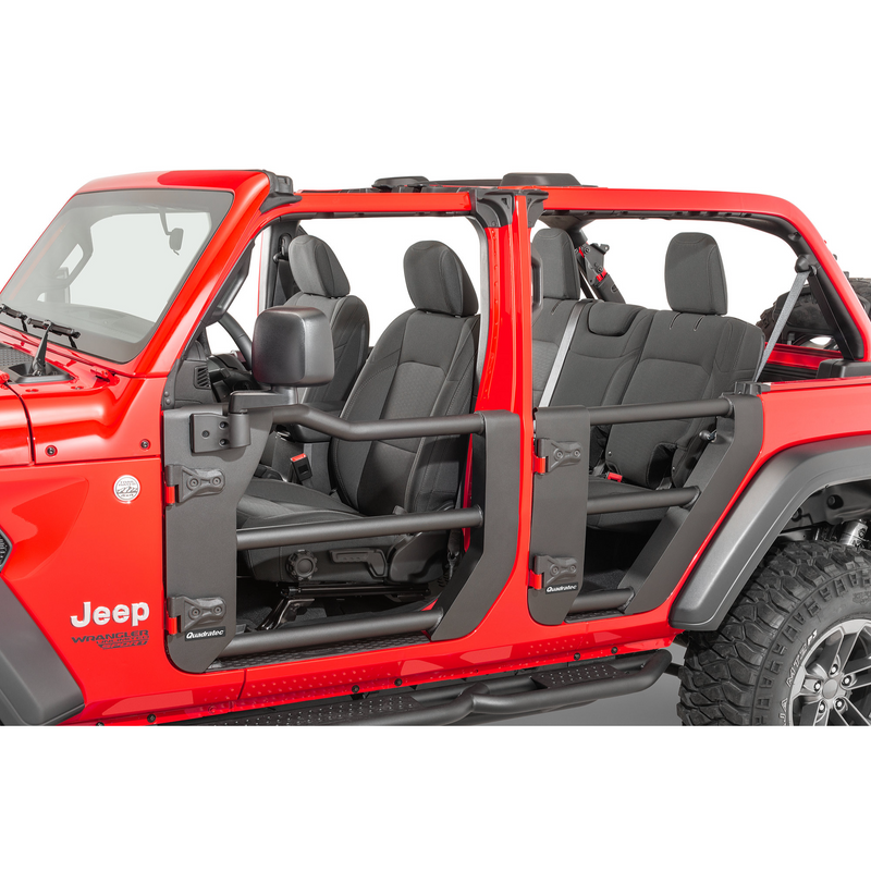 Load image into Gallery viewer, Quadratec Tube Doors for 18-23 Jeep Wrangler JL &amp; Gladiator JT
