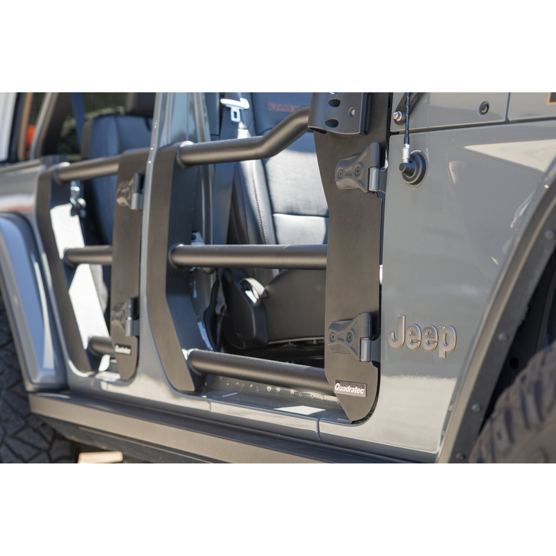 Load image into Gallery viewer, Quadratec Tube Doors for 18-23 Jeep Wrangler JL &amp; Gladiator JT
