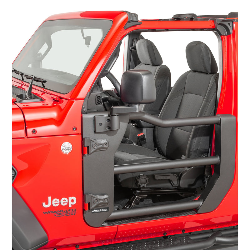 Load image into Gallery viewer, Quadratec Tube Doors for 18-23 Jeep Wrangler JL &amp; Gladiator JT
