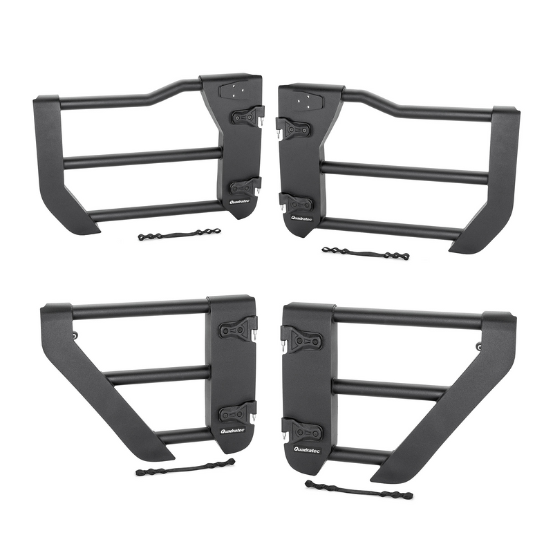 Load image into Gallery viewer, Quadratec Tube Doors for 18-23 Jeep Wrangler JL &amp; Gladiator JT
