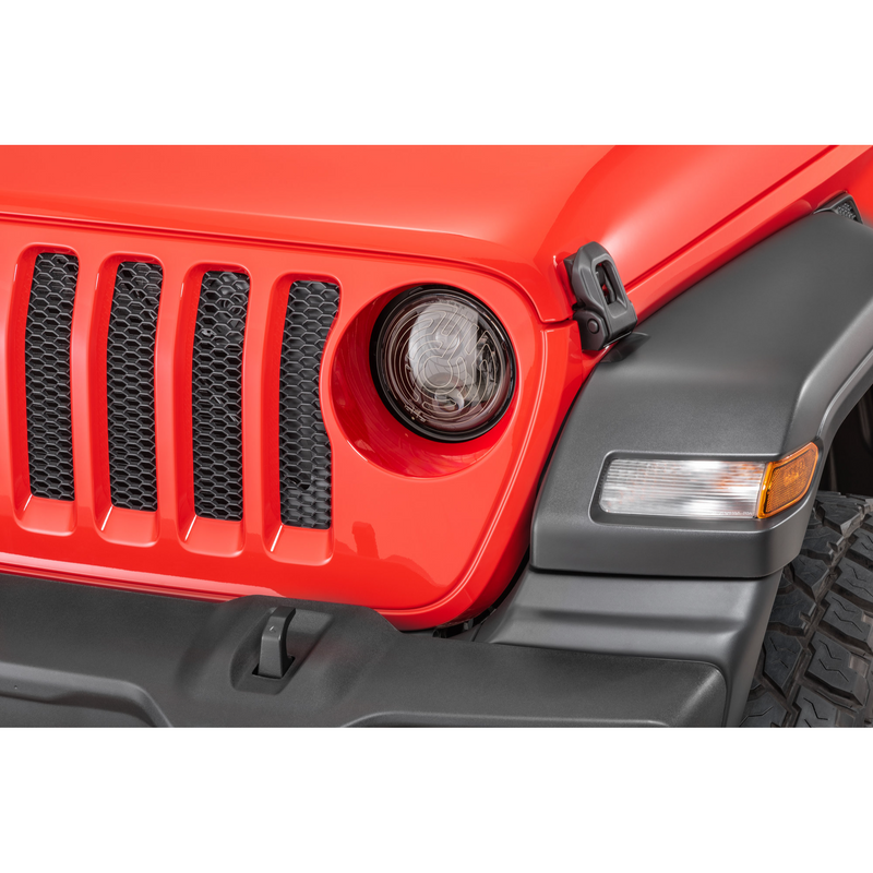 Load image into Gallery viewer, Quadratec Premium Heated LED Projector Beam Headlights for 18-23 Jeep Wrangler JL &amp; Gladiator JT
