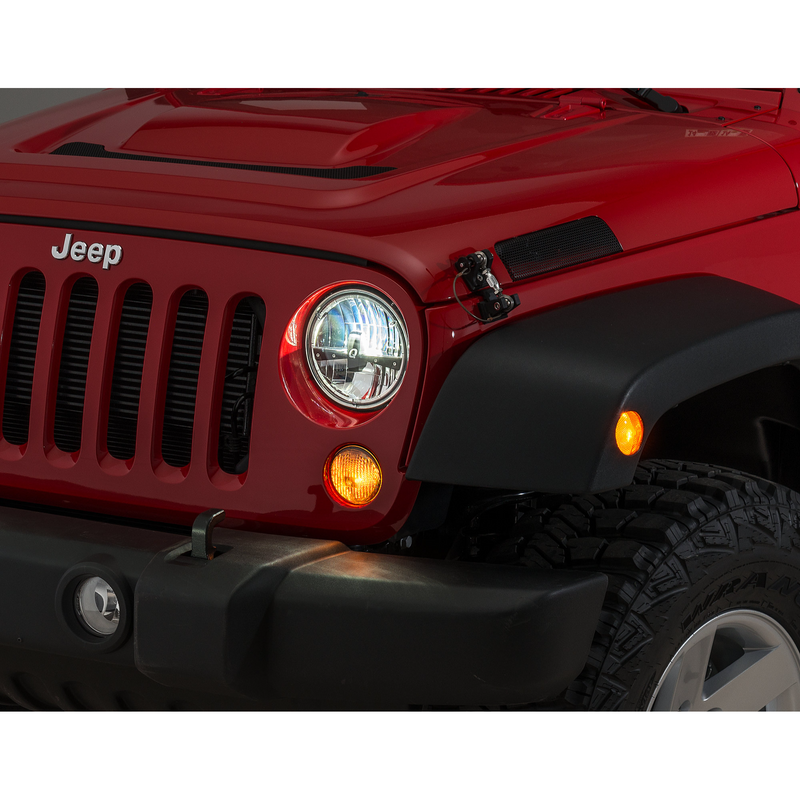 Load image into Gallery viewer, Quadratec Gen II LED Headlights for 07-18 Jeep Wrangler JK
