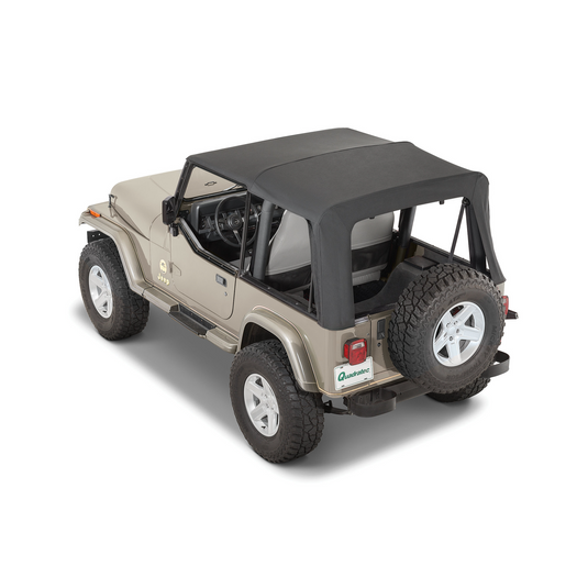 QuadraTop Premium Special Edition Replacement Soft Top for 88-95 Jeep Wrangler YJ