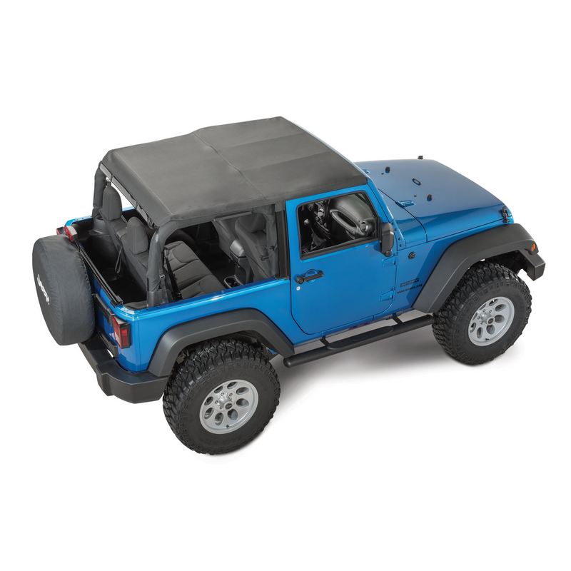 Load image into Gallery viewer, QuadraTop Fastback Conversion Replacement Fabric Only for 07-18 Jeep Wrangler JK
