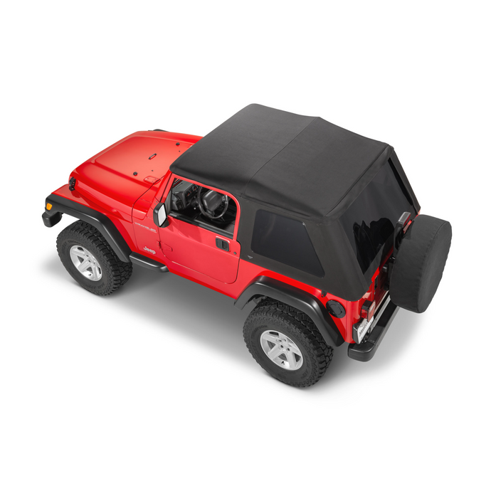 MasterTop SkyMaster® Fastback Fabric Only Replacement Soft Top for 97-06 Jeep Wrangler TJ