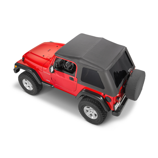 MasterTop SkyMaster® Fastback Fabric Only Replacement Soft Top for 97-06 Jeep Wrangler TJ