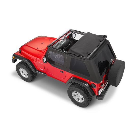 MasterTop SkyMaster® Frameless Fastback Soft Top for 97-06 Jeep Wrangler TJ