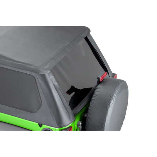 MasterTop SkyMaster® Frameless Fastback Soft Top for 07-18 Jeep Wrangler JK 2-Door