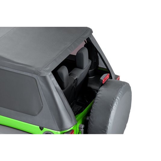 MasterTop SkyMaster® Frameless Fastback Soft Top for 07-18 Jeep Wrangler JK 2-Door