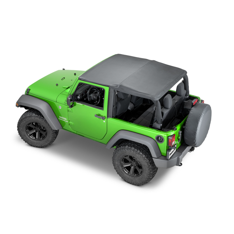 Load image into Gallery viewer, MasterTop SkyMaster® Frameless Fastback Soft Top for 07-18 Jeep Wrangler JK 2-Door
