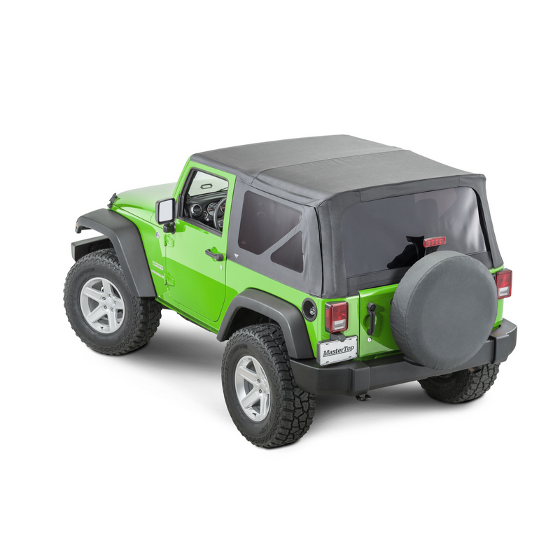 Load image into Gallery viewer, MasterTop Complete Soft Top Kit in MasterTwill® Fabric for 07-18 Jeep Wrangler JK
