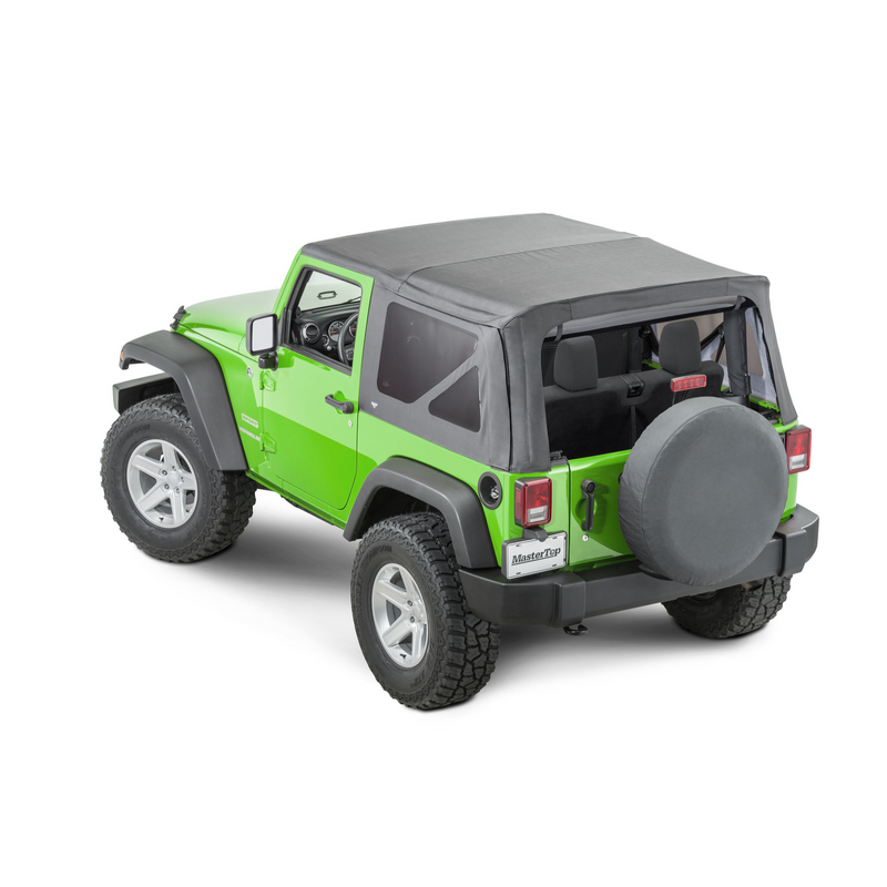 Load image into Gallery viewer, MasterTop Complete Soft Top Kit in MasterTwill® Fabric for 07-18 Jeep Wrangler JK
