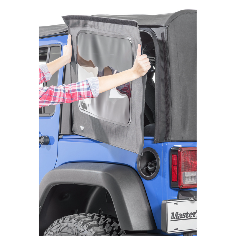 Load image into Gallery viewer, MasterTop Complete Soft Top Kit for 07-18 Jeep Wrangler JK Unlimited 4-Door
