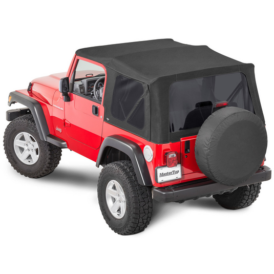 MasterTop Complete Soft Top Kits in MasterTwill® Fabric for 97-06 Jeep Wrangler TJ