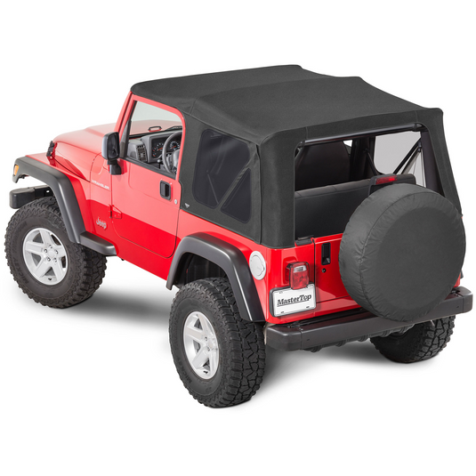 MasterTop Complete Soft Top Kits in MasterTwill® Fabric for 97-06 Jeep Wrangler TJ