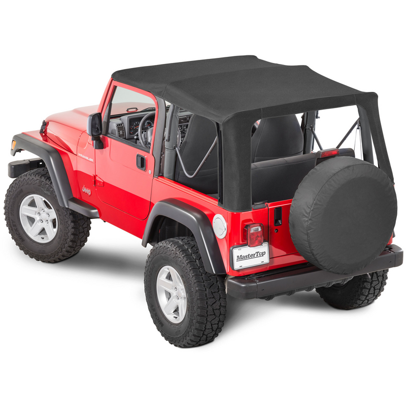 Load image into Gallery viewer, MasterTop Complete Soft Top Kits in MasterTwill® Fabric for 97-06 Jeep Wrangler TJ
