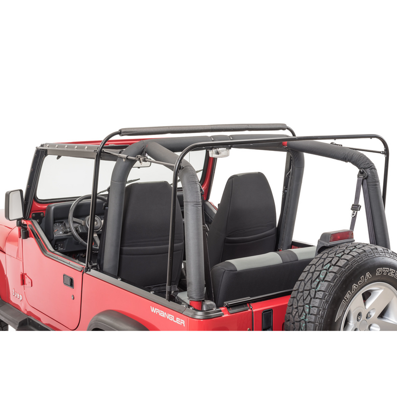 Load image into Gallery viewer, MasterTop Complete Soft Top Kit with Upper Doors for 88-95 Jeep Wrangler YJ
