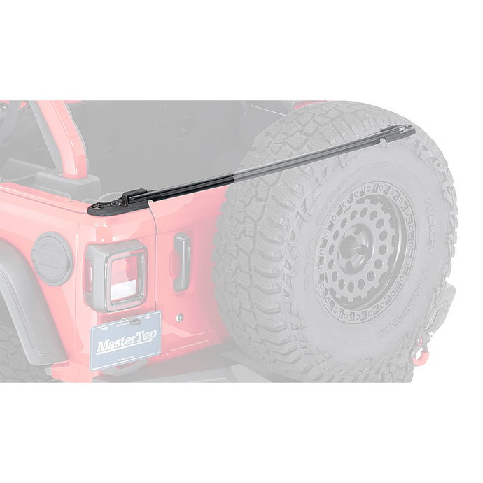 MasterTop Tailgate Bar Replacement for 18-24 Jeep Wrangler JL