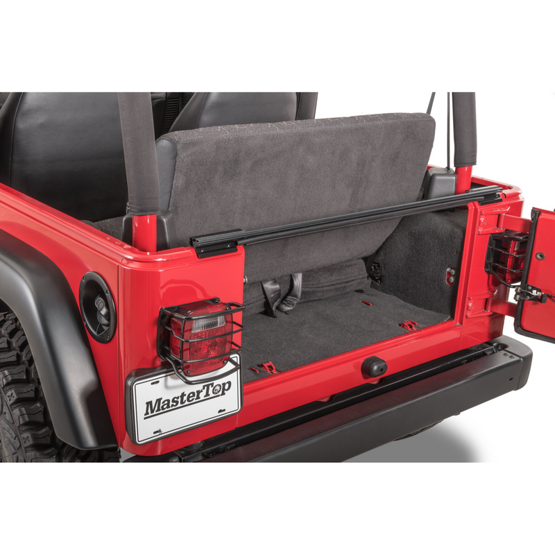 Load image into Gallery viewer, MasterTop Tailgate Bar Kit for 87-06 Jeep Wrangler YJ, TJ and Unlimited
