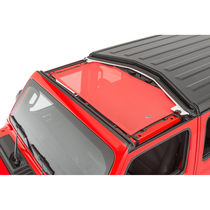 Load image into Gallery viewer, MasterTop ShadeMaker Freedom Mesh Bimini Top Plus for 18-23 Jeep Wrangler JL 2-Door
