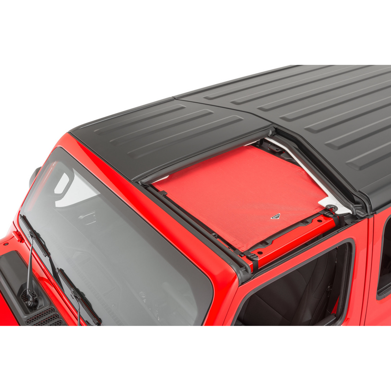 Load image into Gallery viewer, MasterTop ShadeMaker Freedom Mesh Bimini Top Plus for 18-23 Jeep Wrangler JL 2-Door
