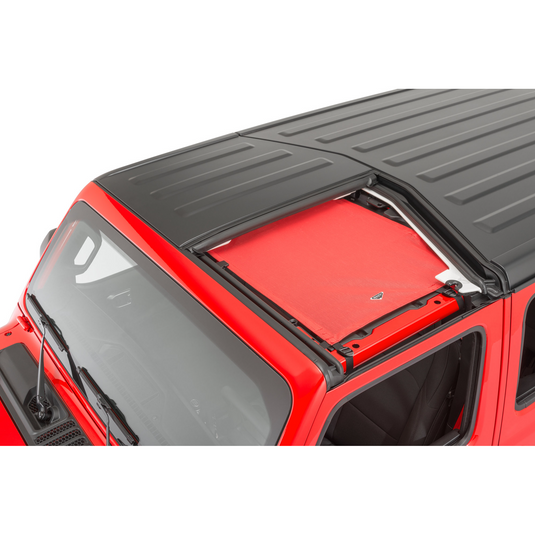 MasterTop ShadeMaker Freedom Mesh Bimini Top Plus for 18-23 Jeep Wrangler JL Unlimited