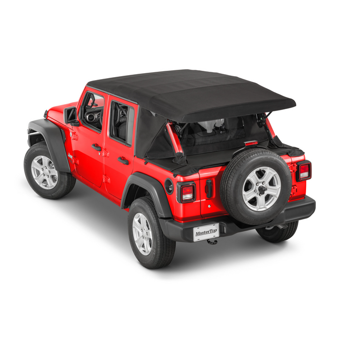 MasterTop Ultimate Summer Soft Top Combo for 18-24 Jeep Wrangler JL Unlimited