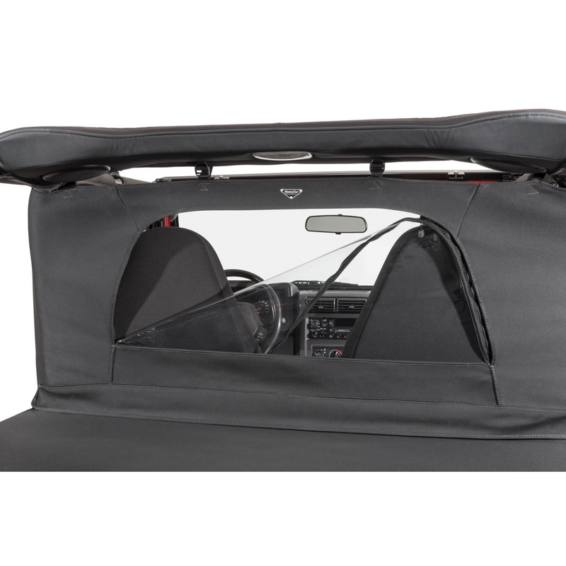 Load image into Gallery viewer, MasterTop Wind Stopper Plus &amp; Tonneau Cover 2 Piece Kit for 97-06 Jeep Wrangler TJ
