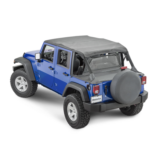 MasterTop Zip Down Windstopper for 07-18 Jeep Wrangler Unlimited JK